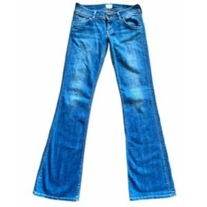 Hudson women 27 bootleg blue jeans